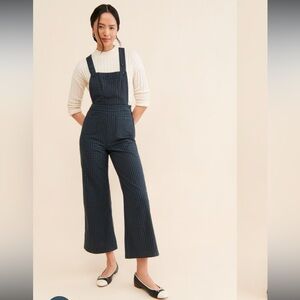 Rolla’s Sailor Gingham Overalls Size XS In Dark Green